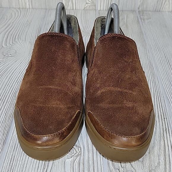 Frye Brown Suede Flats - Picture 4 of 13